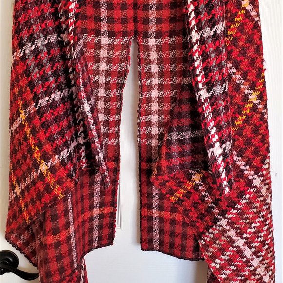 Hand Crafted Italian Shawl/Wrap - L'albero D'oro Wool Tweed - Picture 6 of 8